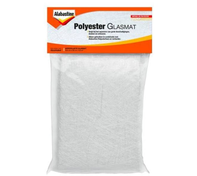 Alabastine Polyester & Metaal Glasmat