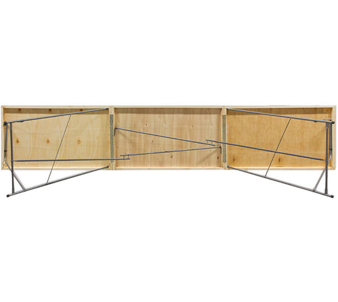VEBA Behangtafel 3 m Hout Standaard