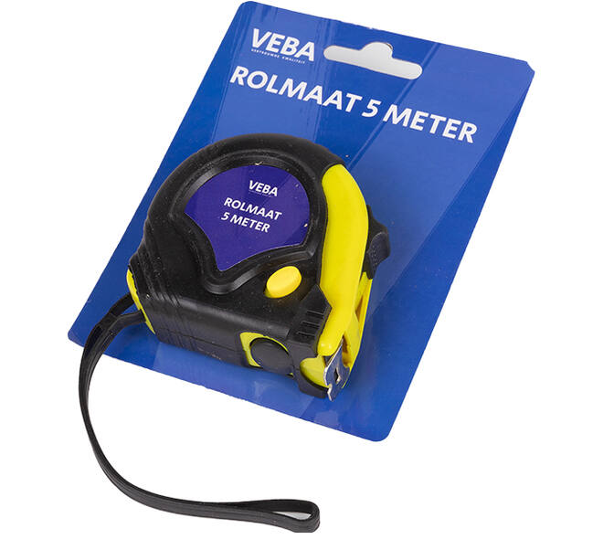 VEBA Rolmaat 5M Rubber Blister