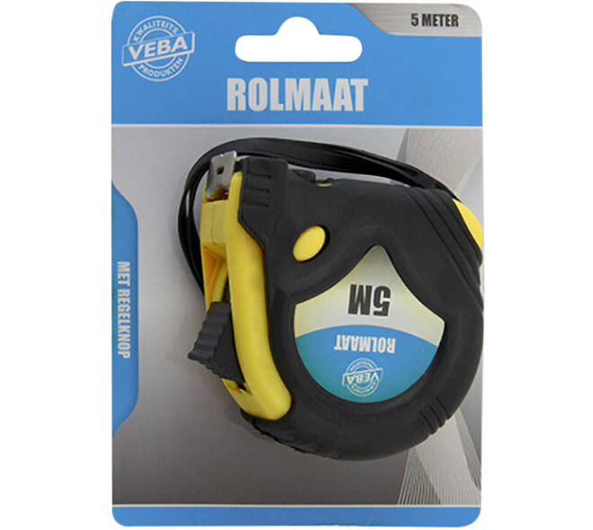 VEBA Rolmaat 5M Rubber Blister