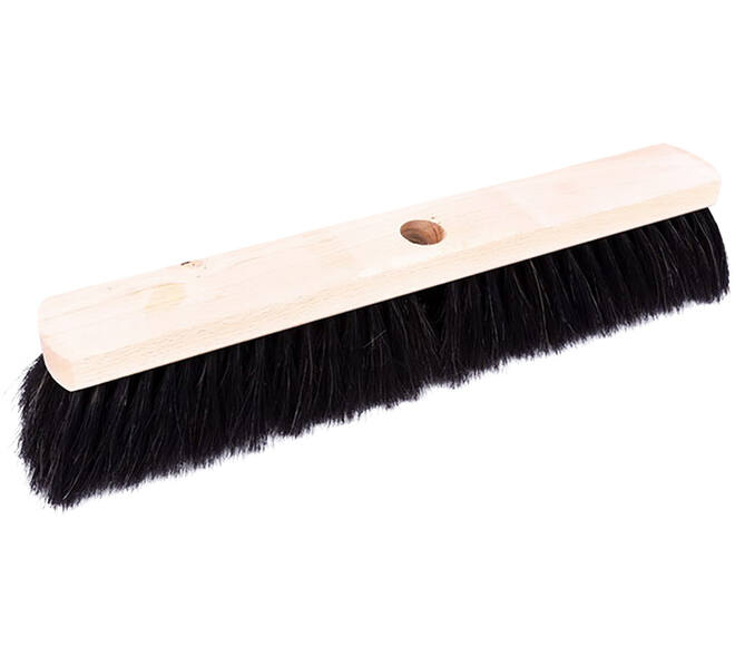 VEBA Kamerveger Zwart Haar Platte Kap 40 cm