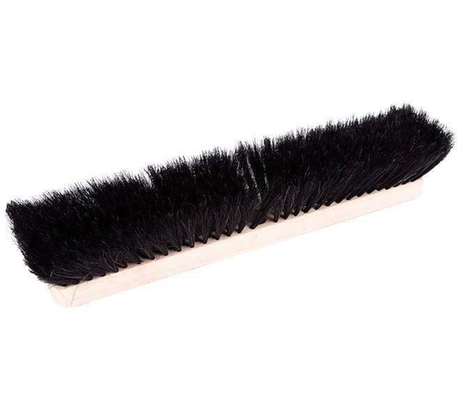 VEBA Kamerveger Zwart Haar Platte Kap 40 cm