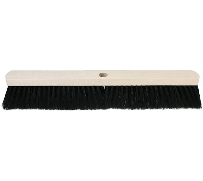 VEBA Kamerveger Zwart Haar Platte Kap 50 cm