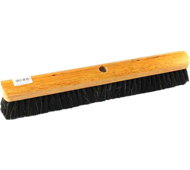 VEBA Kamerveger Zwart Haar Platte Kap 60 cm