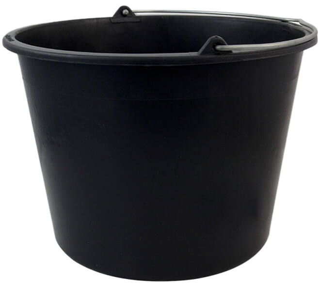 Bouwemmer Zwart 20 L