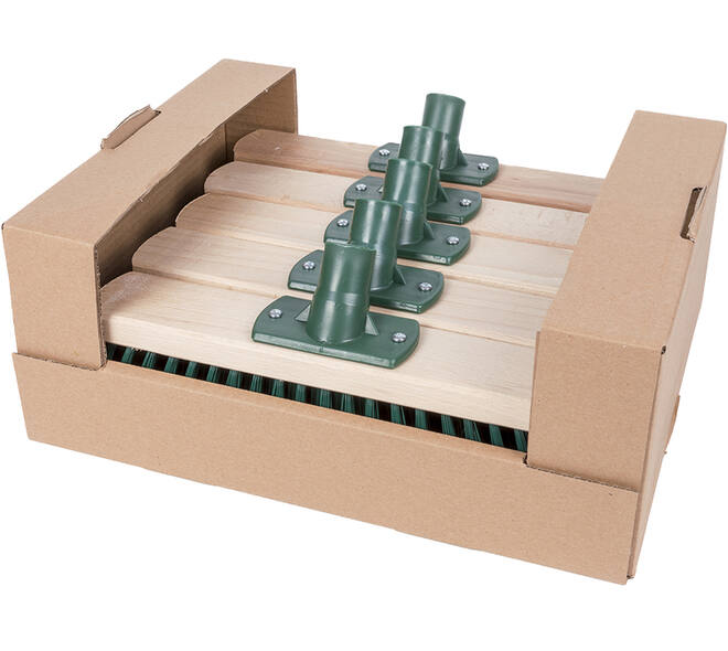 VEBA Display Straatbezem groen 40 st