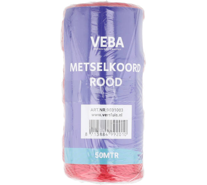 VEBA Metselkoord Rood 50 m