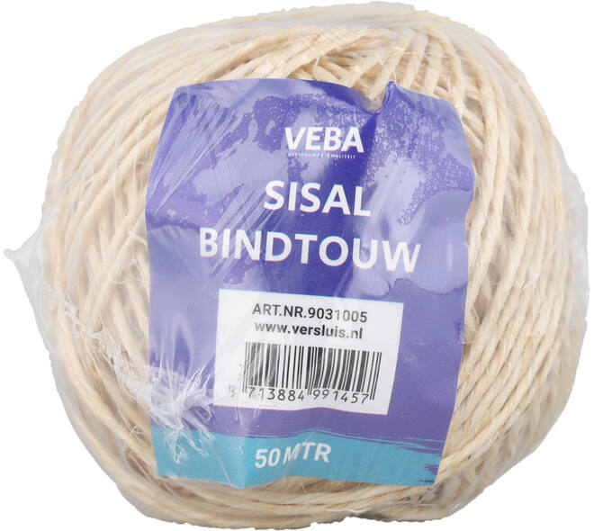 VEBA Sisal Bindtouw 50 m