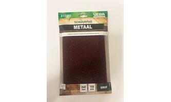 VEBA Schuurpad Metaal Grof (Groen) 150x240 mm 2 st