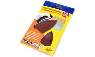 VEBA Multi Schuurschijf Met Klittenband 110x147 mm 7 Gaten 10 st P400