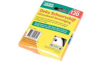 VEBA Klittenband Schuurpapier Delta 96 mm 10 st P120