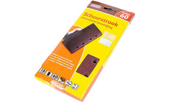VEBA Schuurstrook Klittenband 93x185 mm 8 Gaten 6 st P60