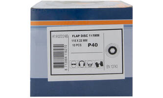 VEBA Lamellenschijf 115 mm 10 st P40