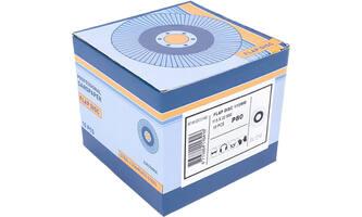VEBA Lamellenschijf 115 mm 10 st P80