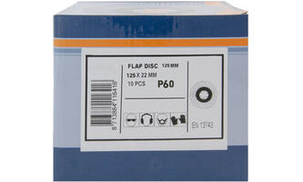 VEBA Lamellenschijf 125 mm 10 st P60