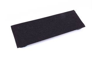 VEBA Schuurgaas/Padhouder 23x8cm Voor Steel Met Schroefdraad grof