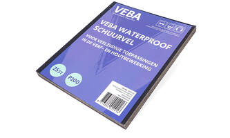 Veba waterproof schuurvel 25st P100