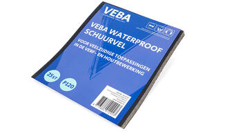 VEBA Schuurpapier Vellen 23 x 28cm Waterproof 25 st P120
