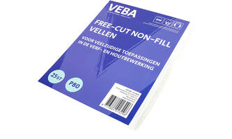 VEBA Schuurpapier Vellen 23 x 28cm Free-cut Non-fill 25 st P80