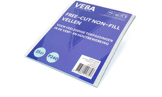 VEBA Schuurpapier Vellen 23 x 28cm Free-cut Non-fill 25 st P240