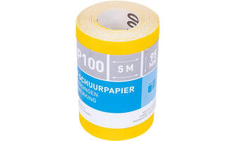 VEBA Schuurpapier Rol 95 mmx5 m Aluminium Oxide P100