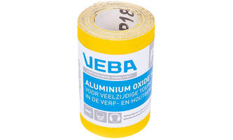 VEBA Schuurpapier Rol 95 mmx5 m Aluminium Oxide P180