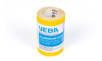 VEBA Schuurpapier Rol 95 mmx5 m Aluminium Oxide P180