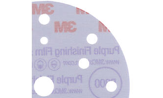3M Hookit Purple Finishing Film Schuurschijf 260L, 150 mm, 15 Gaten, P800, 50 st, 51155
