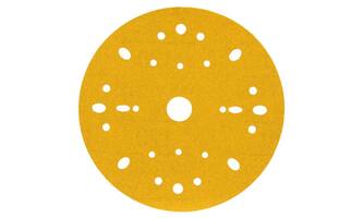 3M Hookit Gold Abrasive Disc 09282, P120, 6-inch (150mm), Dust-Free