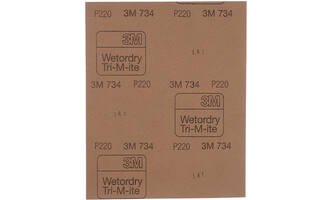 3M Wetordry Schuurvel 734 230x280 mm (1980) 25 st P220