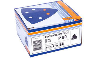 VEBA Klittenband Schuurpapier Delta 93 mm 50 st P80