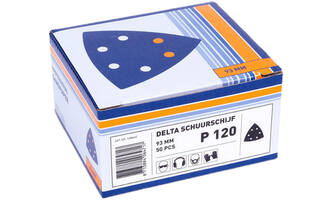 VEBA Klittenband Schuurpapier Delta 93 mm 50 st P120