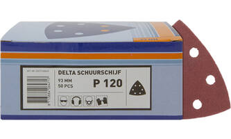 VEBA Klittenband Schuurpapier Delta 93 mm 50 st P120