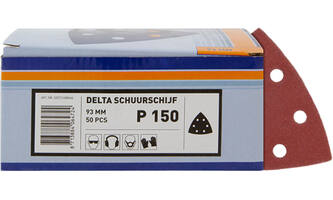 VEBA Klittenband Schuurpapier Delta 93 mm 50 st P150
