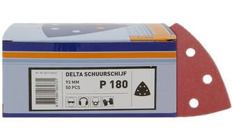 VEBA Klittenband Schuurpapier Delta 93 mm 50 st P180