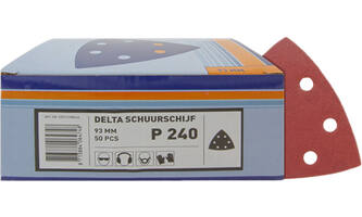 VEBA Klittenband Schuurpapier Delta 93 mm 50 st P240