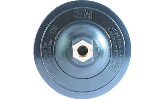 3M Scotch-Brite Steunschijf T-Hook met Gecentreerde Pinhouder, Ø 115 mm, M14 aansluiting