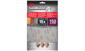 3M Sandblaster Ultra Flexible Schuurvellen 11,4x17x8 cm 2 st P150