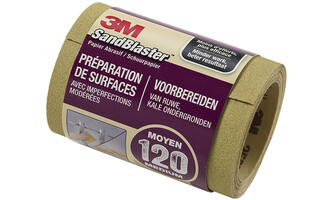 3M Sandblaster Schuurpapier Paars P120 Rol 5 m - 500Rl120