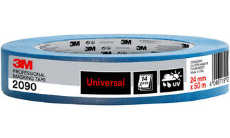 3M Scotch Prof. Masking Tape 2090 Blauw Verschillende Oppervlakken 50 m