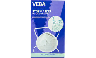 VEBA Mondkapjes/Stofmaskers Ffp1 + Ventiel 15 st
