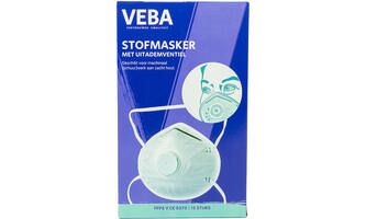 VEBA Mondkapjes/Stofmaskers FFP2 + Ventiel 15 st