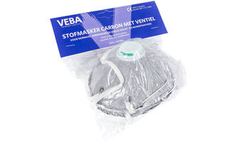 VEBA Mondkapjes/Stofmaskers Ffp2 Tegen Geur + Ventiel