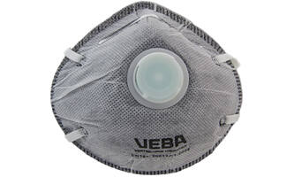 VEBA Mondkapjes/Stofmaskers FFP2 Tegen Geur + Ventiel 2 st