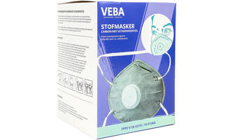 VEBA Mondkapjes/Stofmaskers FFP2 Tegen Geur + Ventiel 10 st