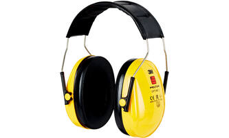 3M Peltor Optime I Gehoorkappen, geel, Hoofdband, H510A-401-GU
