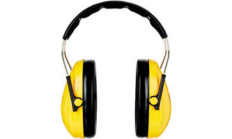 3M Peltor Optime I Gehoorkappen, geel, Hoofdband, H510A-401-GU