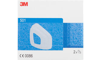 3M Filterhouder voor Het Herbruikbaar Masker 501, 1 Paar