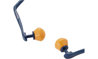 3M Oordoppen met beugel 1310 + 2 paar vervangende dopjes, SNR-waarde 24 - 25 dB, Oranje, 1OB+2Paar
