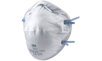 3M Stofmasker, FFP2, zonder ventiel, 20 st, 8810